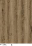 Waterproof Fire Retardant Stone Vinyl Composite Flooring Thin Brown Oak GKBM FT