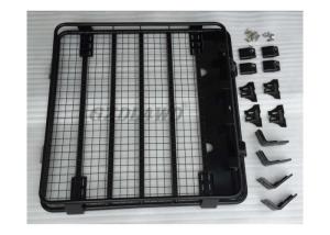 China Black Steel Top Universal Roof Rack Heavy Duty For Cars Trucks SUV 1.25m factory