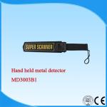 HandHeld Portable Metal Detector , security metal detector wand MD3003B1