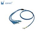 SC UPC APC Fiber Optic Pigtail 0.9mm G657A2 LSZH Pigtail LC FC ST