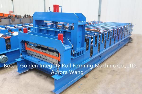 Double Layer Roll Forming Machine Roll Formers Metal Roofing Steel Sheet Wall