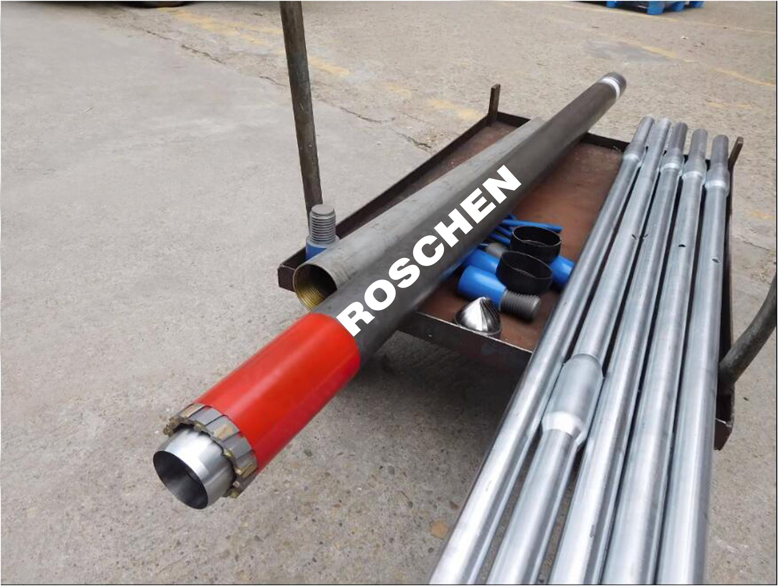Triple Tube Retractable Mazier Core Barrel for soil sampling