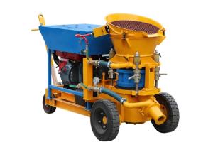 China Air Driven Concrete Spraying Machine 6m3/H Underground Shotcrete Sprayer factory