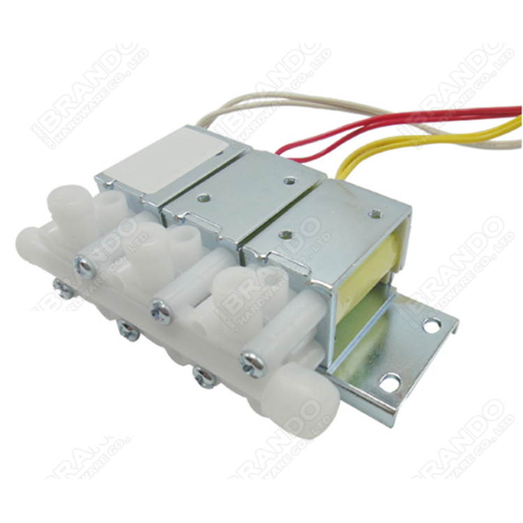 12V 24V Plastic Micro Solenoid Air Valve For Foot Massager Massage Bed