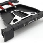 Black 4x4 Vehicle Dash Phone Holder for flexible Angle center console bracket