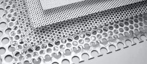 China Fireproof And Lightweight Punched Aluminum Perforated Panel For Safety Security factory