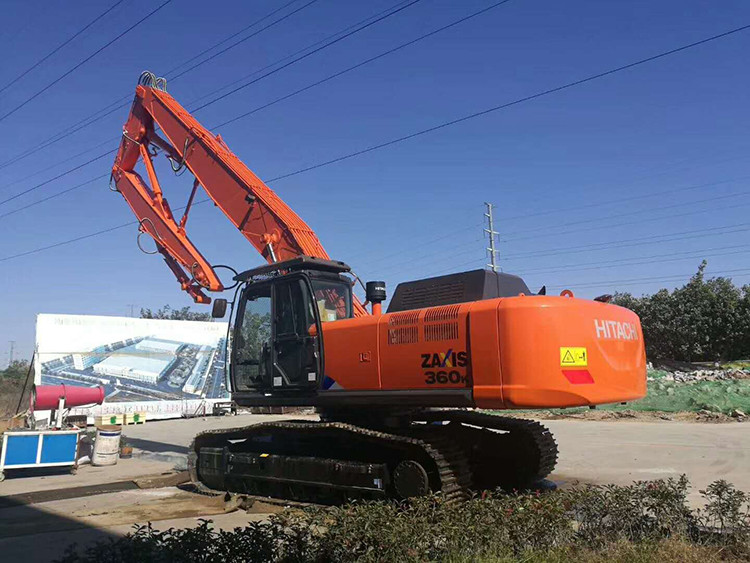 Excavator Extension Long Reach Boom Arm 18m 20m 35m For High Reach Demolition Attachment