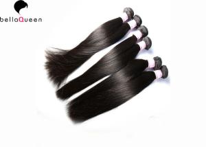 China 30 Inch Natural Straight Wave Malaysian Remy Hair Weft No Dyed End No Tangle factory