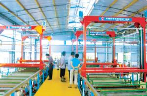 China Automatic Plastic Electroplating Line ISO9000 OEM Hanging factory