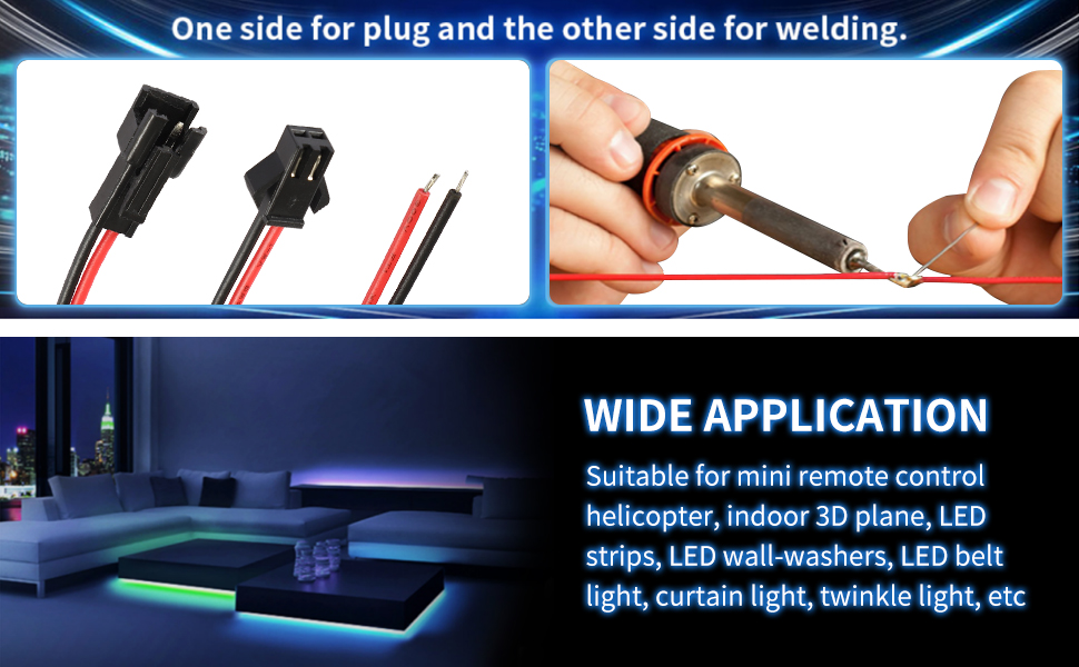 Upgrade Your Hotel Room JST Cable with 2 3 4 Pin SM Male Female Connector and Wire