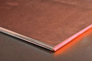 China High Performance Ed 99.90% Copper Foil Sheet Pure Shielding Material factory