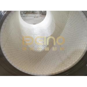 Alumina Lining Wear Resistant Ceramic Pipe Custom ISO Certificate