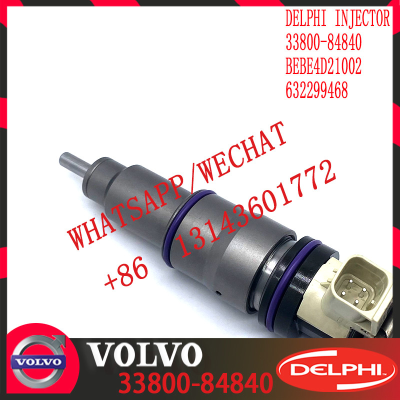Diesel Engine Fuel injector 63229468 33800-84840 BEBE4D21002 E3.18 for HYUNDAI H ENGINE