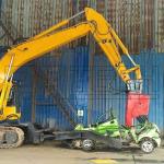 Durable Demolition Shear Rock Crusher, Car Scrap Shear For Metal Wasters Crush