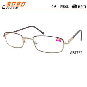China New design high quality fashionable reading glasses ,made of metal frame factory