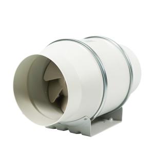 China Mass Production White 6 8 Inch Axial Flow Fan for Silent Hydroponic Ventilation factory