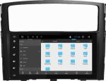 Ouchuangbo car radio gps stereo android 6.0 for Mitsubshi Pajero 2014 with SWC