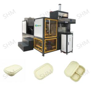 China Mini Bagasse Pulp Molding Machine Paper Pulp Forming Machine factory