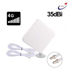China ABS TS9 4G LTE Antenna Aigital 35DBi High Gain Panel MIMO Network Antenna factory