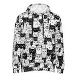 Hoodies Pullover Graphic Hoodie Long Sleeve Casual Sweatshirts with Pocket