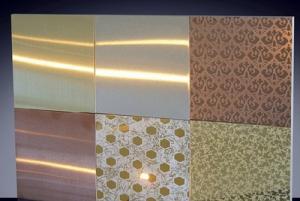 China 300 Series Decorative Colored Stainless Steel Sheets 0.3mm - 200mm Thickness factory