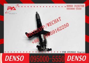 China Fuel Injector 095000-5550 0950005550 for Mi-ts-ubishi L200 4D56 Euro4 FOR HY-UNDAI D-E-NSO 5551 3380045700 factory
