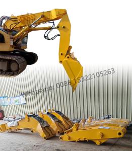 China Construction Machinery Excavator Arm Long Boom For Tunnel Project factory