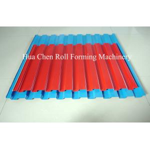 High Speed 3 Phases Shutter Door Roll Forming Machine With 18 Rows