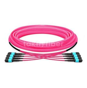 China 12/24/48/96/144 cores LC SC FC MPO MTP Trunk Cable Jumper Fiber Optic Patchcord factory