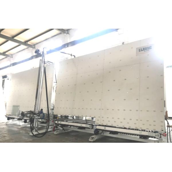 Servo Motors Driven Sealing Robot Machine / Vertical Insulating Glass Sealing