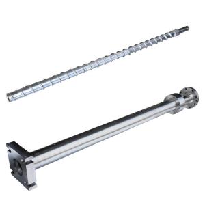 China Single Plastic Extruder Screw And Barrel For PP/PE/PET Extrusion Machine factory