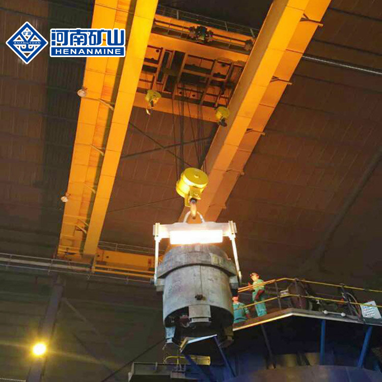 32/5T Metallurgical Plant QDY Double Beam Bridge Crane Casting