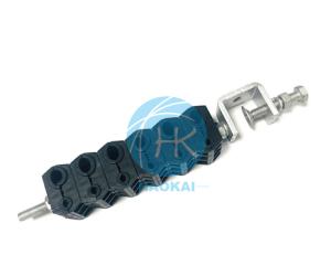 China Stainless Steel Power Dual Feeder Clamp Fiber Optic Accessories factory