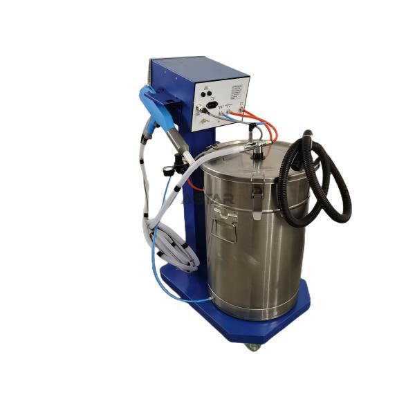ISO9001 50W Manual Powder Coating Equipment Aluminium Powder Paint Machine AS602