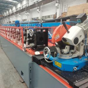 30m/Min 0.8mm Shutter Door Roll Forming Machine Cassette Punching Galvanized