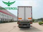 Frozen Food Refrigerated Semi Trailer 39000kg Semi Freezer Trailer For