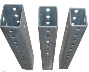 China Q235 Material Decorative Sign Posts Residential Street Light Poles 6mm 8mm Helix Thickness factory