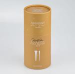 Custom Round Kraft Paper Cylinder Packaging Boxes Push Up Paper Tube Box For