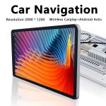 Android Car DVD GPS Navigation CarPlay Large Screen Central Control Integrated