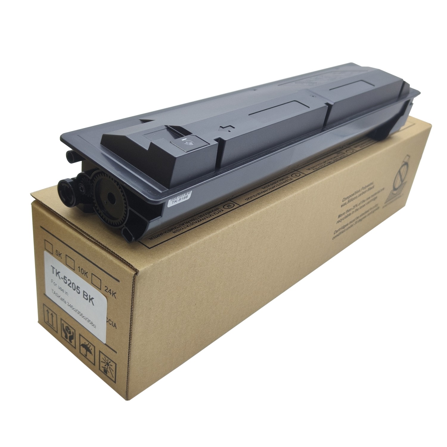Toner Cartridge For Kyocera Taskalfa 356ci 358ci Printer TK-5205 CMYK Toner