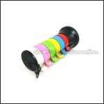 customed logo promotion stacked 5pcs set Eco pp rainbow coffee water milk bottle