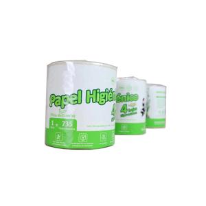 China Practical Bamboo Biodegradable Toilet Paper 4 Ply Ultra Soft factory