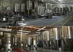 2000L 3 Vessel Brewhouse Fired Direct Heating Manual Beer Brewery Equipment