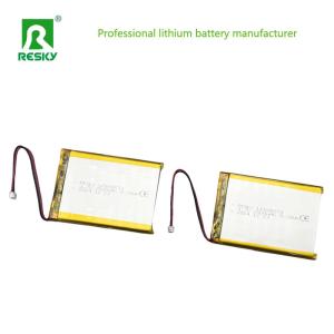 China Monitoring Lithium Polymer Battery Pack 103759 3.7V 2500mAh Power factory