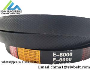 China Type E Top Width 38mm Depth 25mm Triangle V Belt factory