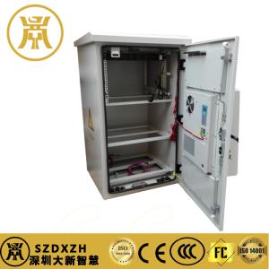 China Anti-Theft Pole Mount Outdoor Telecom Cabinet For Equipment And Battery factory