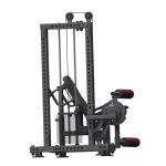 Gym Equipment Dual Function Quads Calf Workout Seated Leg Curl Extension
