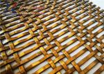 Architectural Ss T304 Crimped Woven Wire Mesh Flat Fluted Single Crimped Wire
