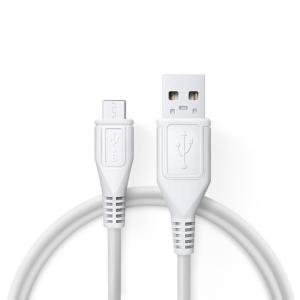 China PVC Android Micro USB Cable ABS PC Integral Moulding Nylon Braided 1M Length factory