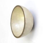 Hemisphere Piezoelectric Ceramics P44 Diameter 25.6 x 4mm Low Dielectric Loss